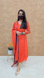 Dharani Festive Set(Kurti+Dupatta)(13435)