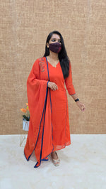 Dharani Festive Set(Kurti+Dupatta)(13435)