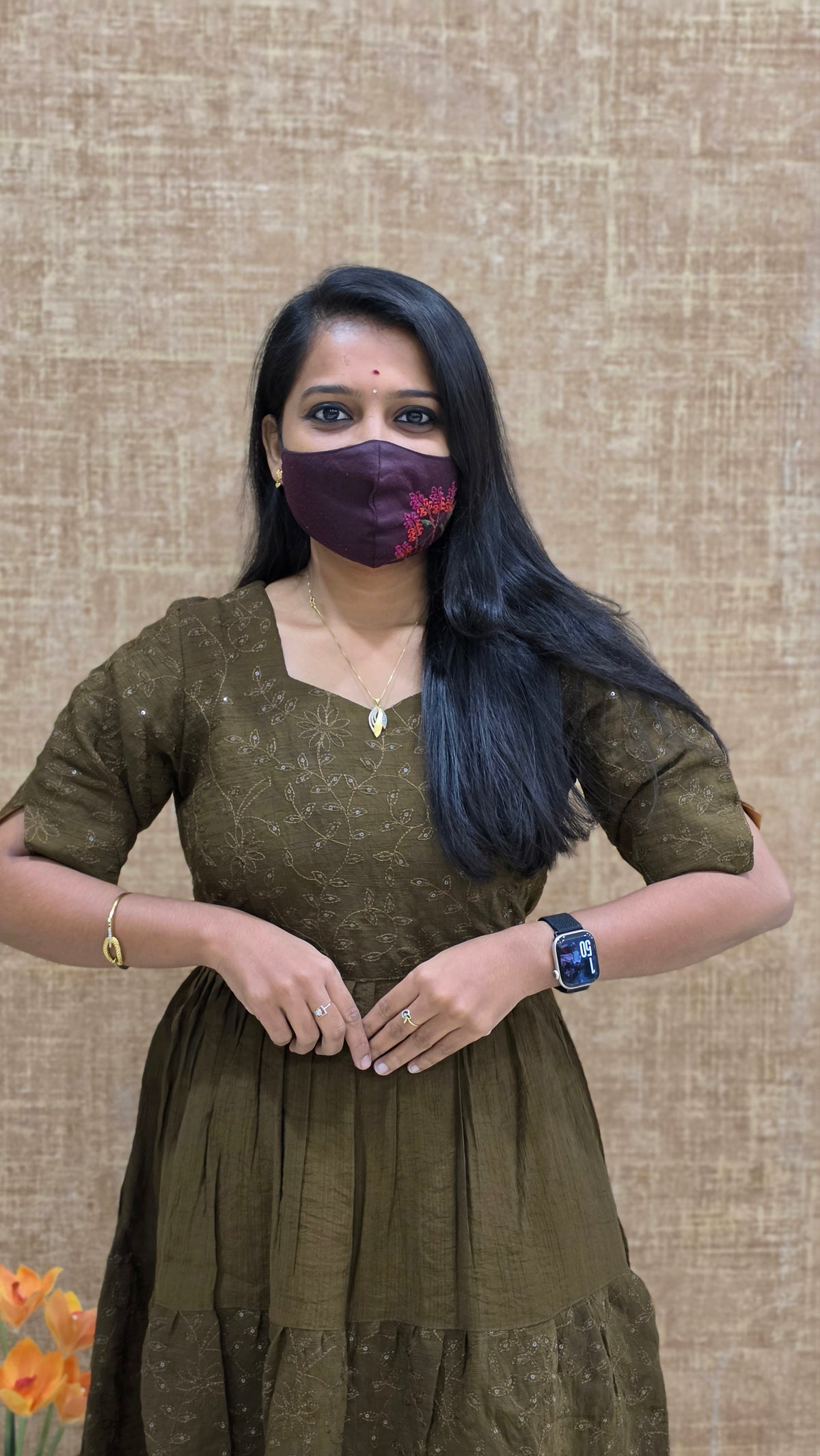 Western wear frock (13459)