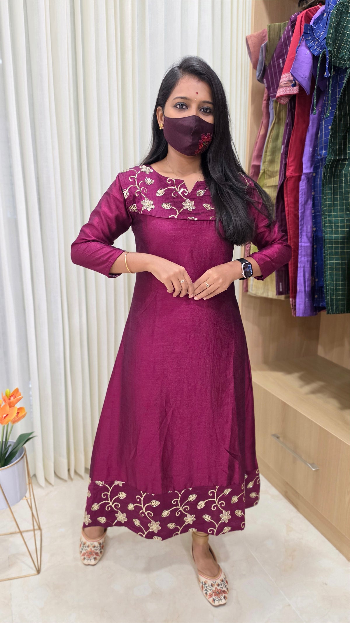Ethinic wear kurti(13879)
