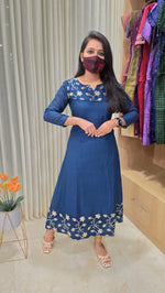 Ethinic wear kurti(13881)