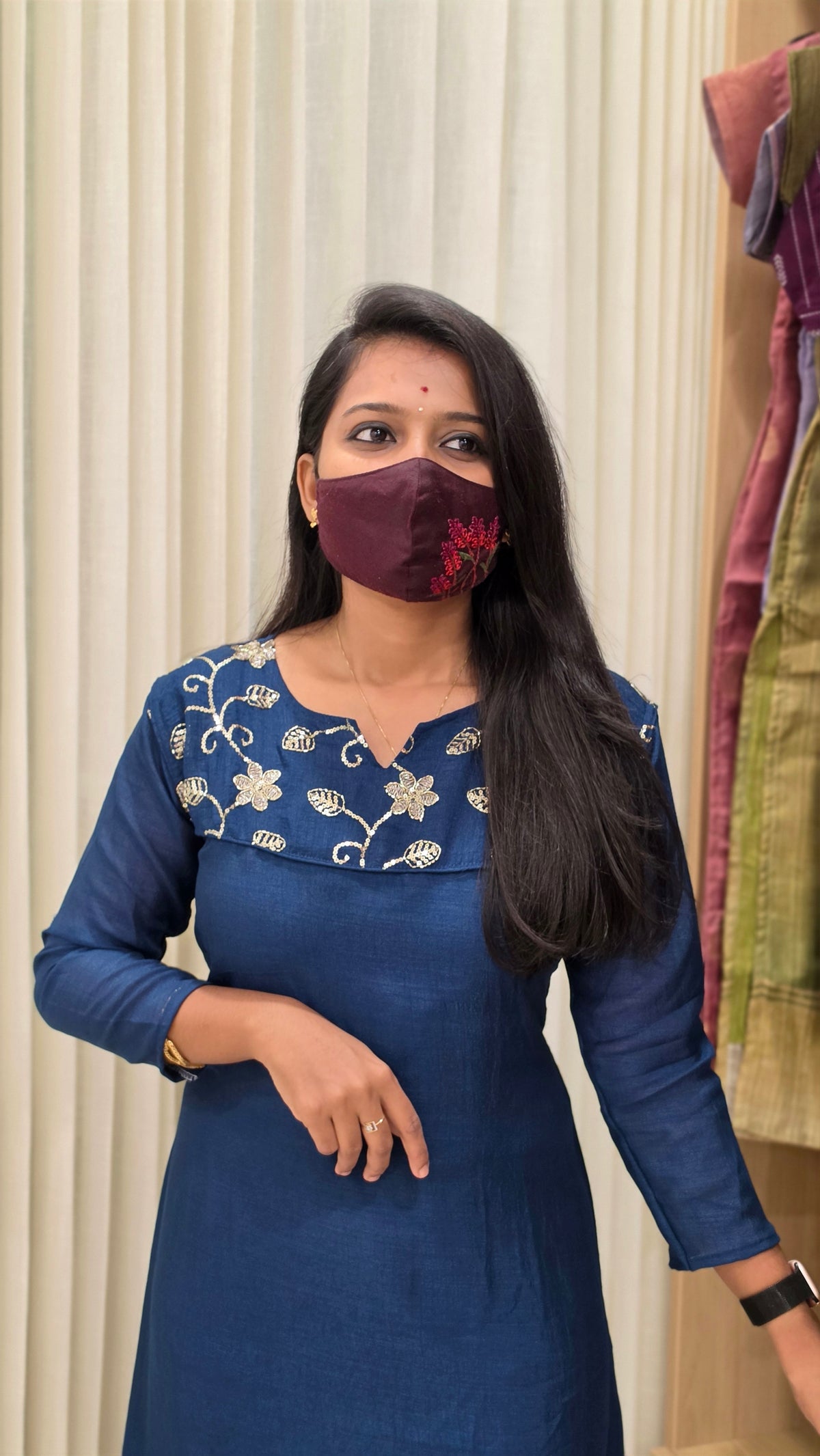 Ethinic wear kurti(13881)