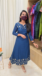 Ethinic wear kurti(13881)