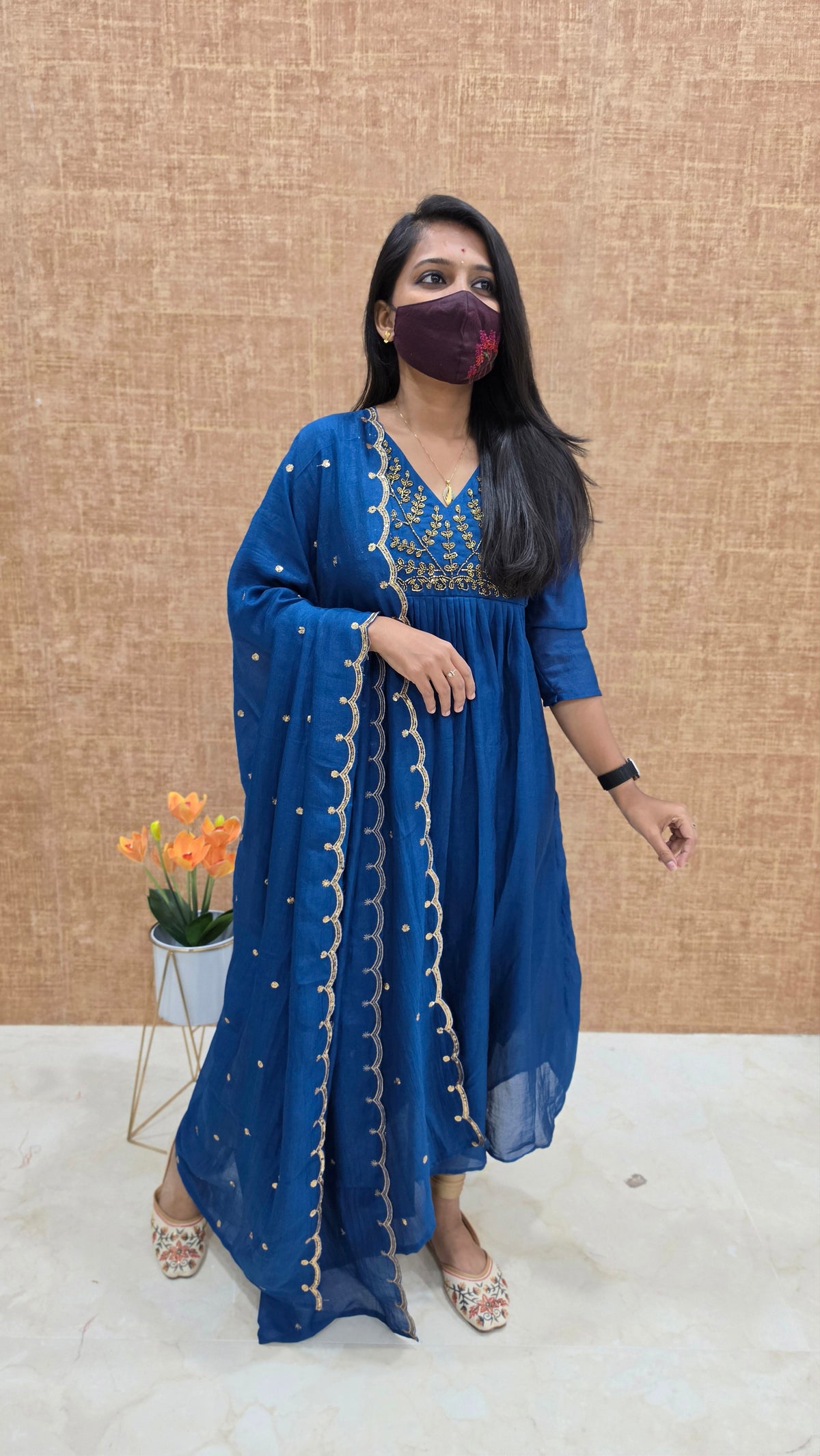 Salwar Set (Kurti+Dupatta)(13567)