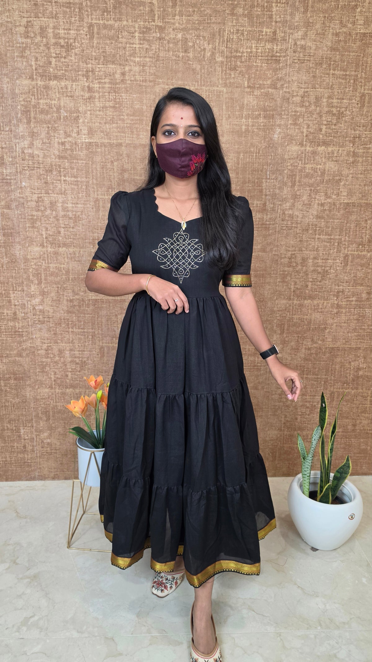 Vethika Ethnic Frock(13593)