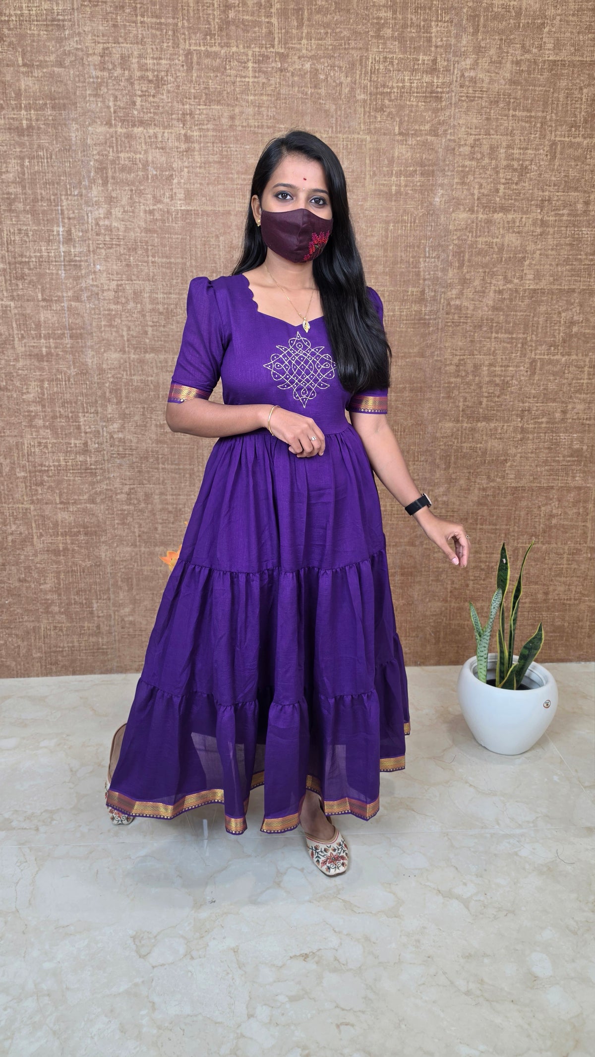 Vethika Ethnic Frock(13595)