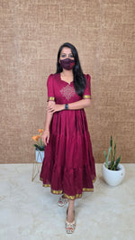 Vethika Ethnic Frock(13596)