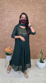 Salwar Set (Kurti+Dupatta)(13624)