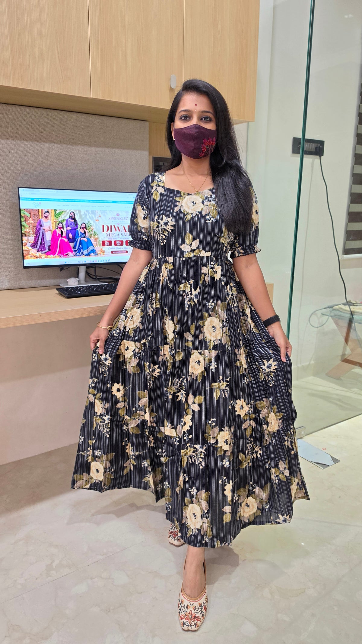Western Wear Frock(13599)