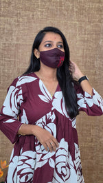 Peplum top(13611)