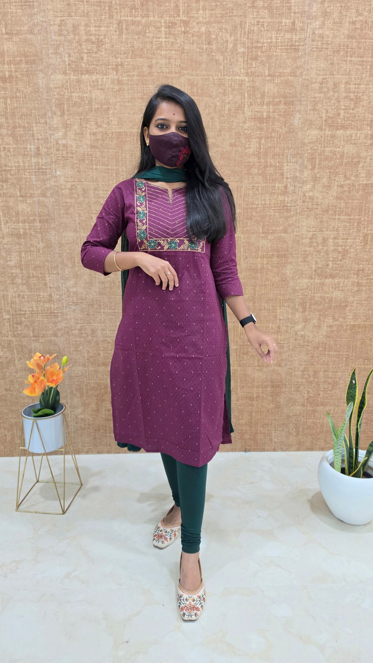 Office Wear - Embroidery(13636)(c4)