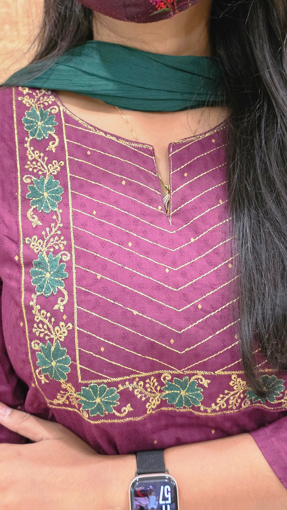 Office Wear - Embroidery(13636)(c4)