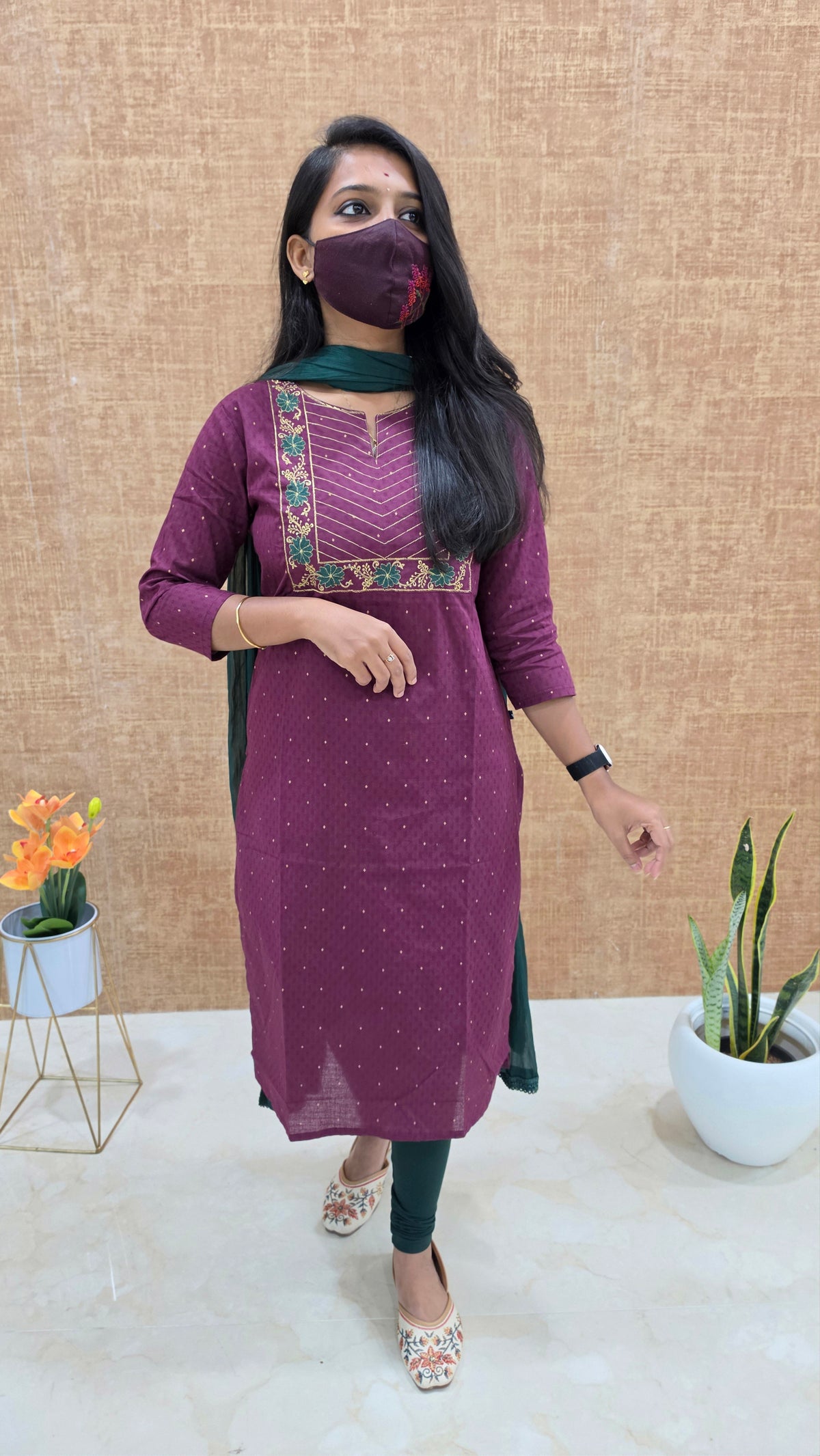 Office Wear - Embroidery(13636)(c4)