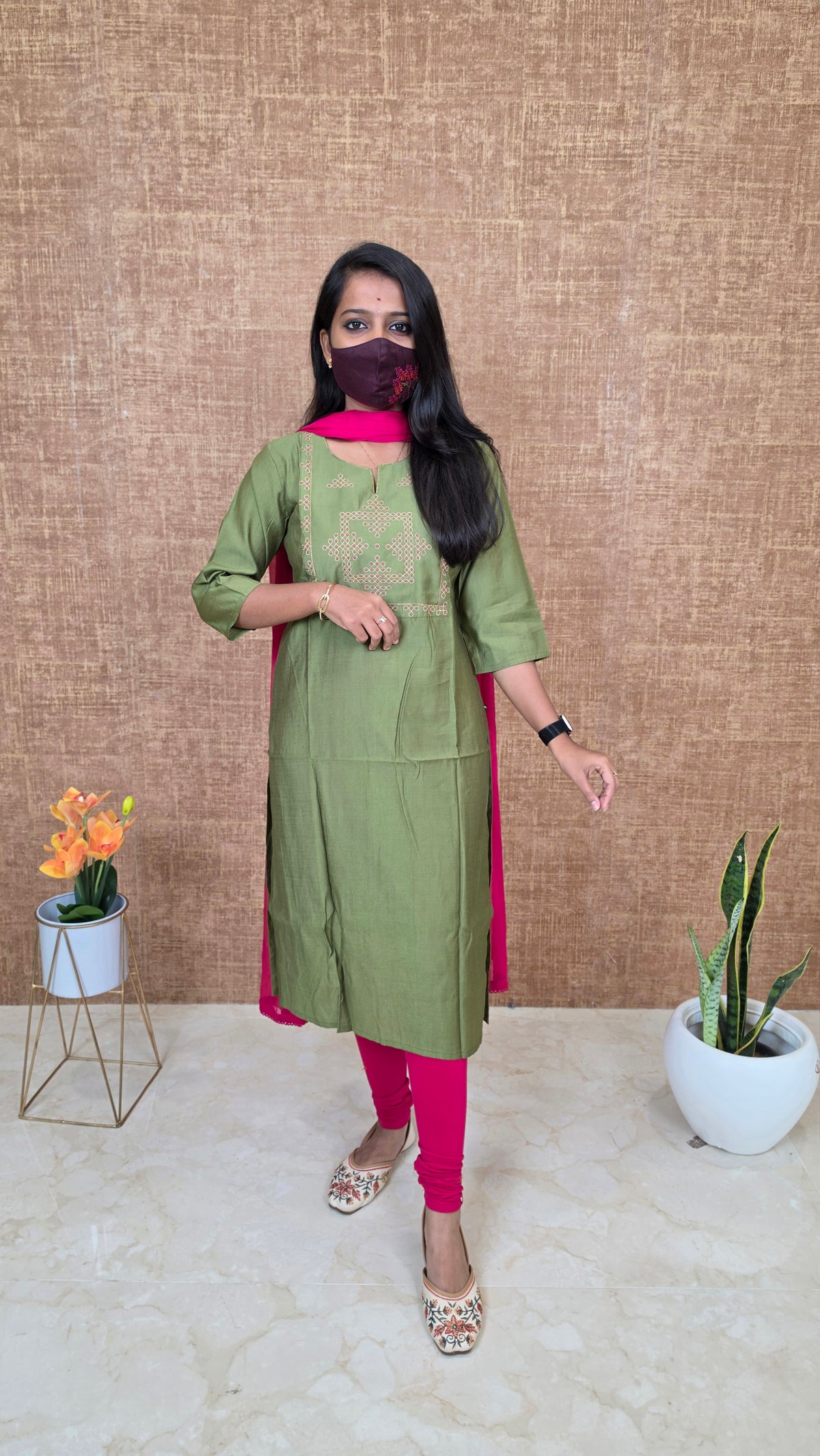 Office Wear - Embroidery(13635)