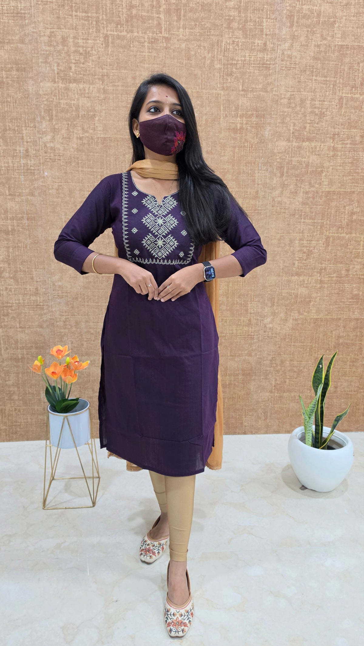 Office Wear - Embroidery(13637)
