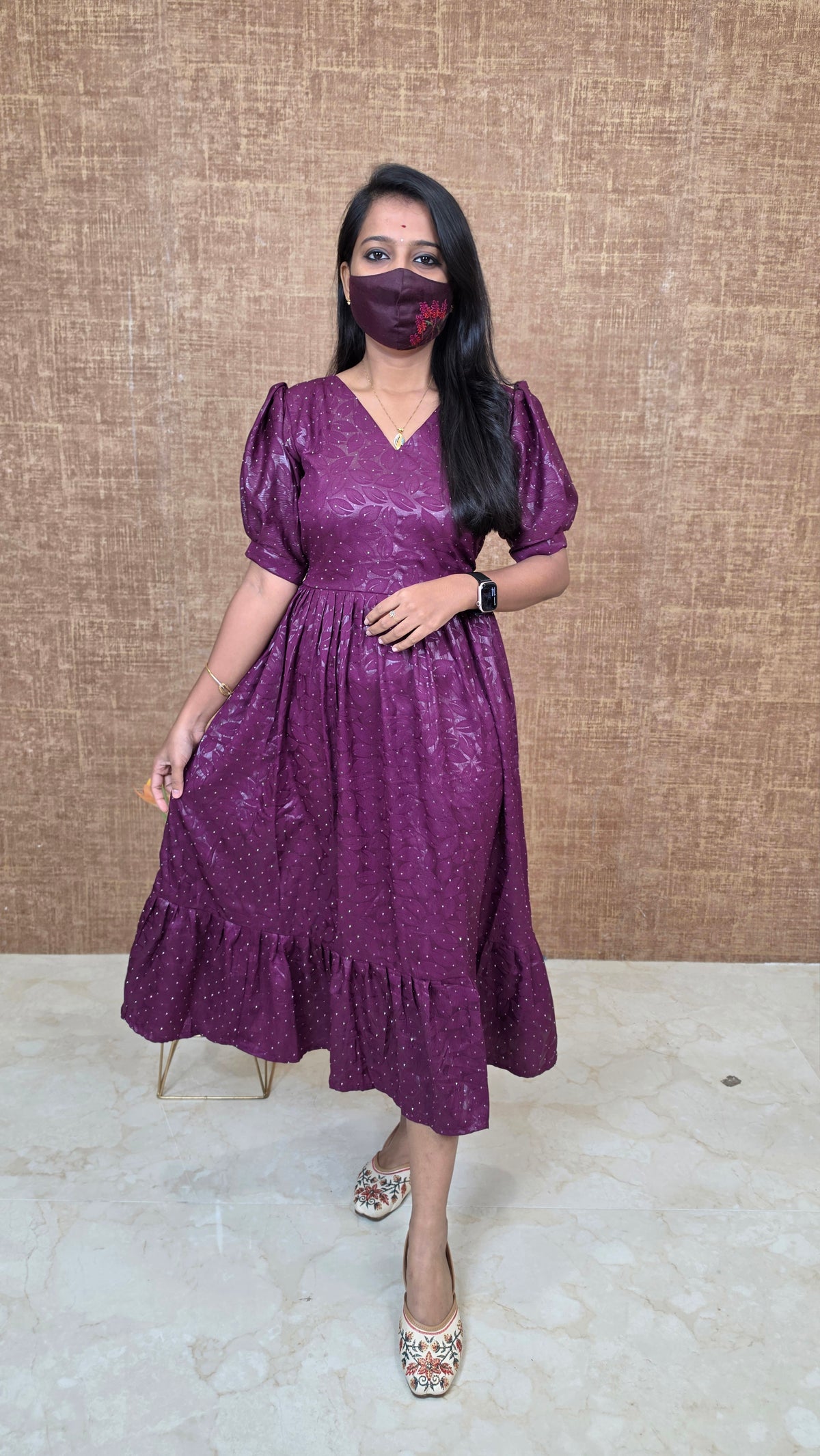 Western wear frock(13643)