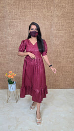 Western wear frock(13644)