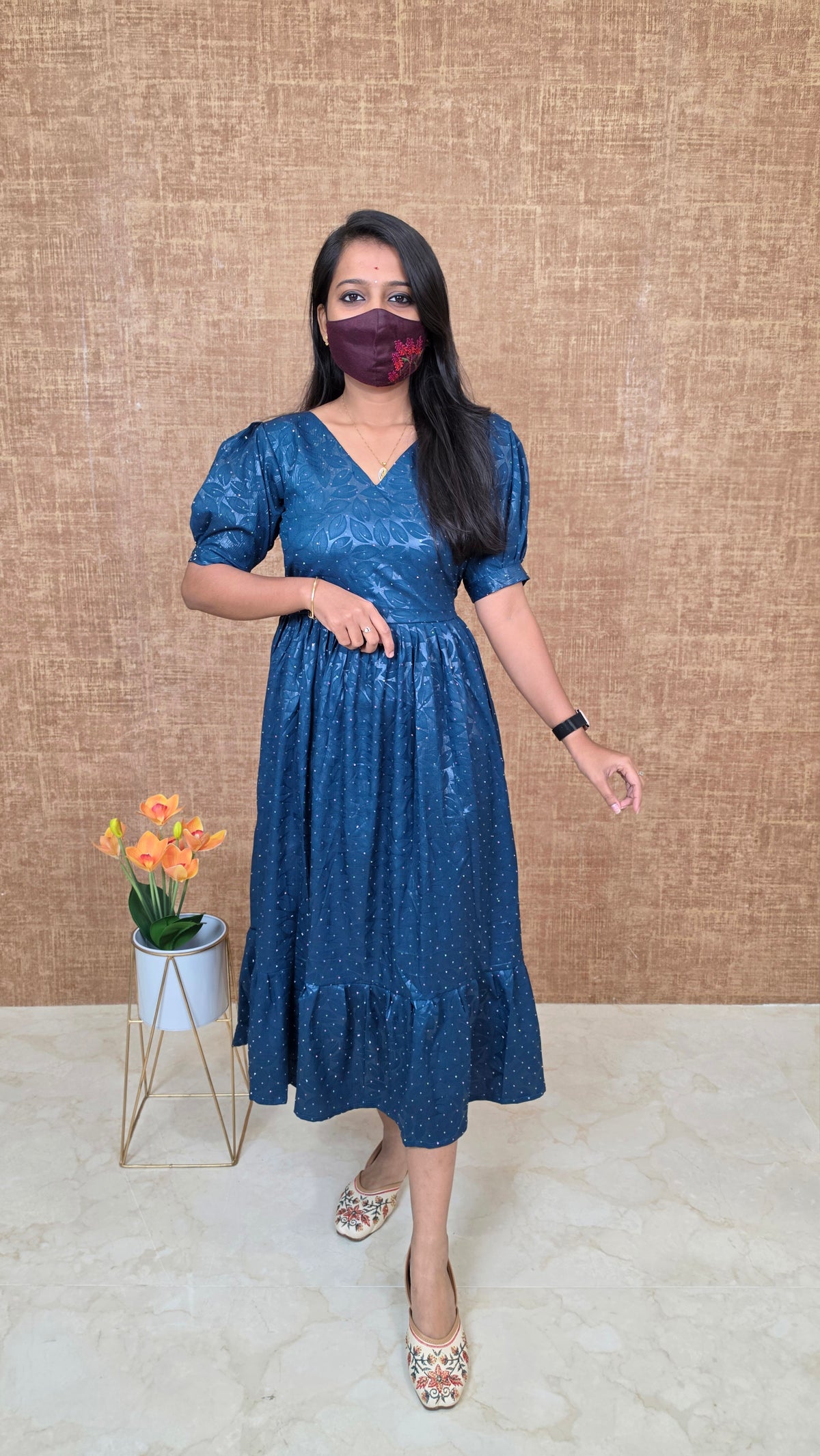 Western wear frock(13645)