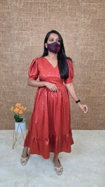 Western wear frock(13646)