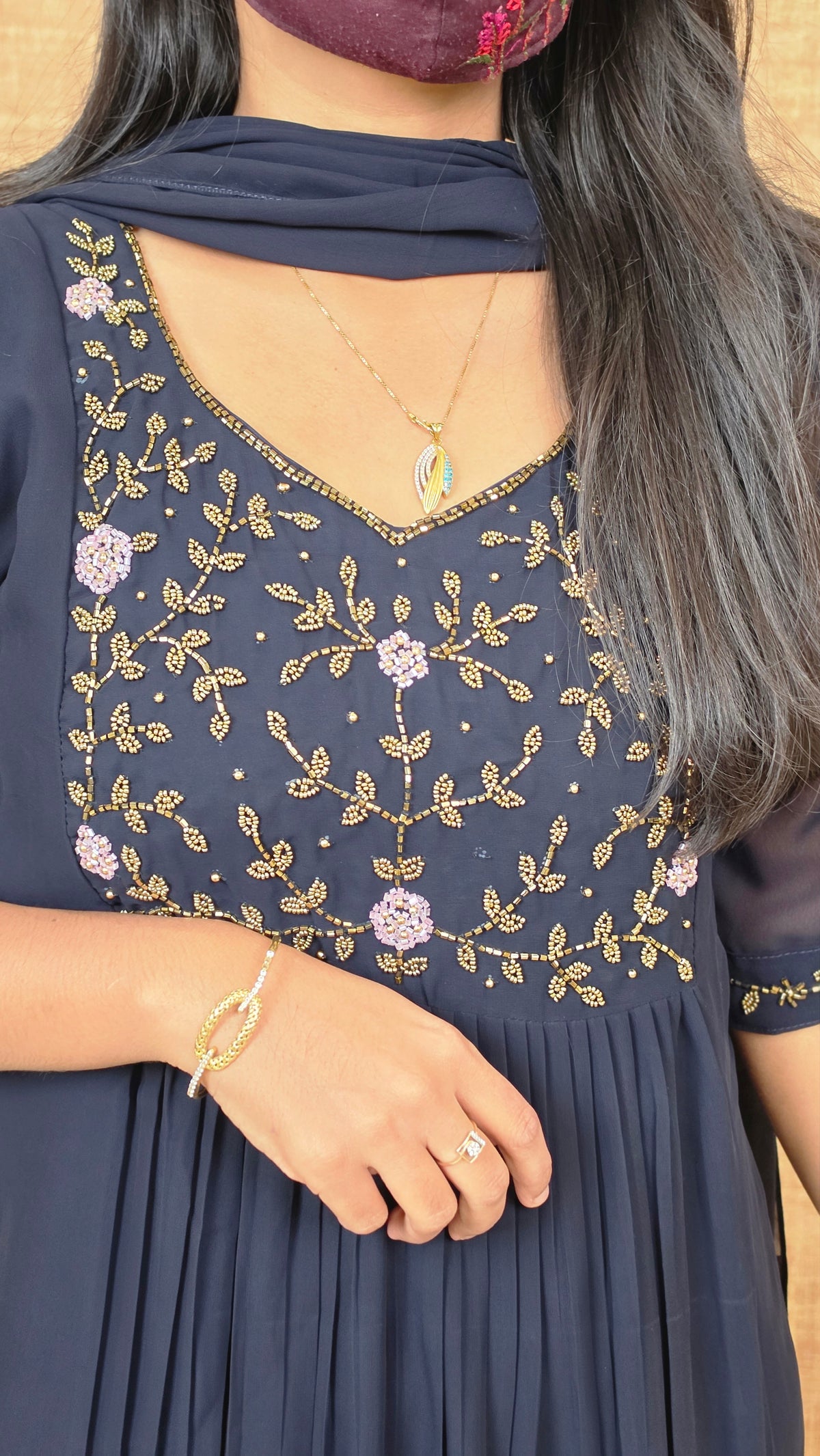 Salwar Set (Kurti+Dupatta)(13641)