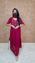 Salwar Set (Kurti+Dupatta)(13642)