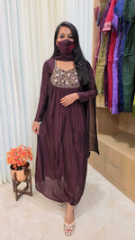 Salwar Set (Kurti+Dupatta)(13659)