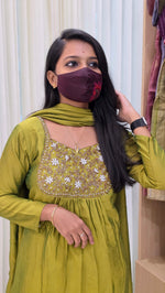 Salwar Set (Kurti+Dupatta)(13660)