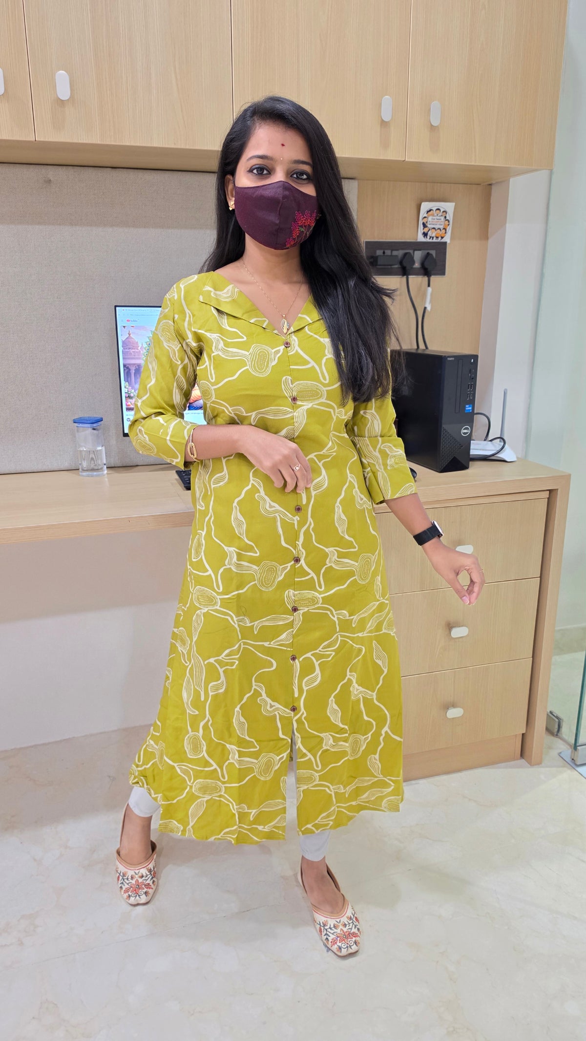 A-line kurti(13842)
