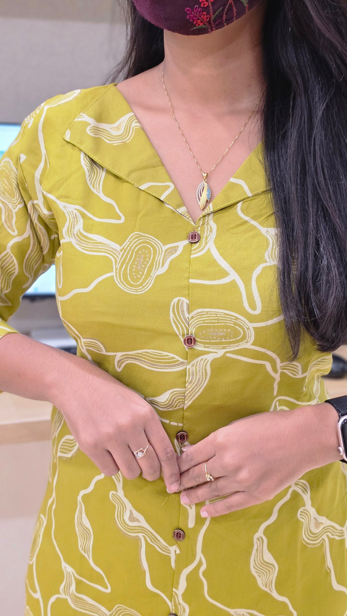 A-line kurti(13842)