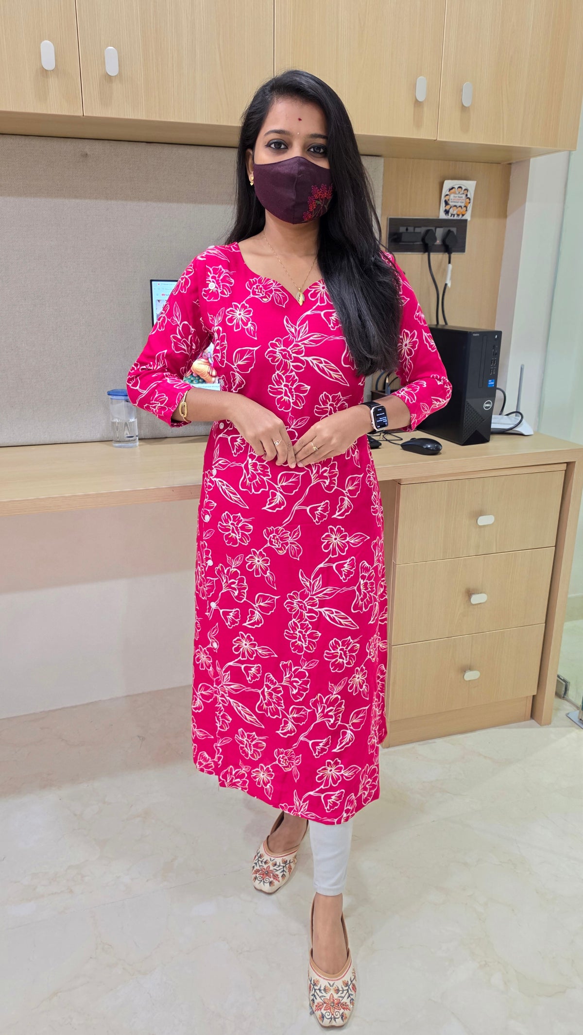 A-line kurti(13845)