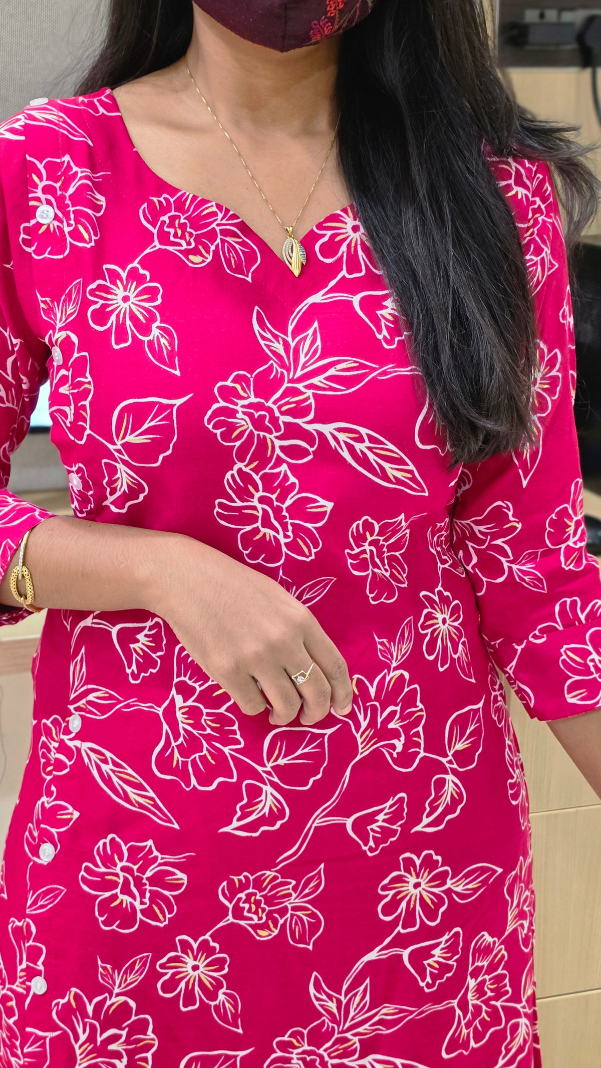 A-line kurti(13845)