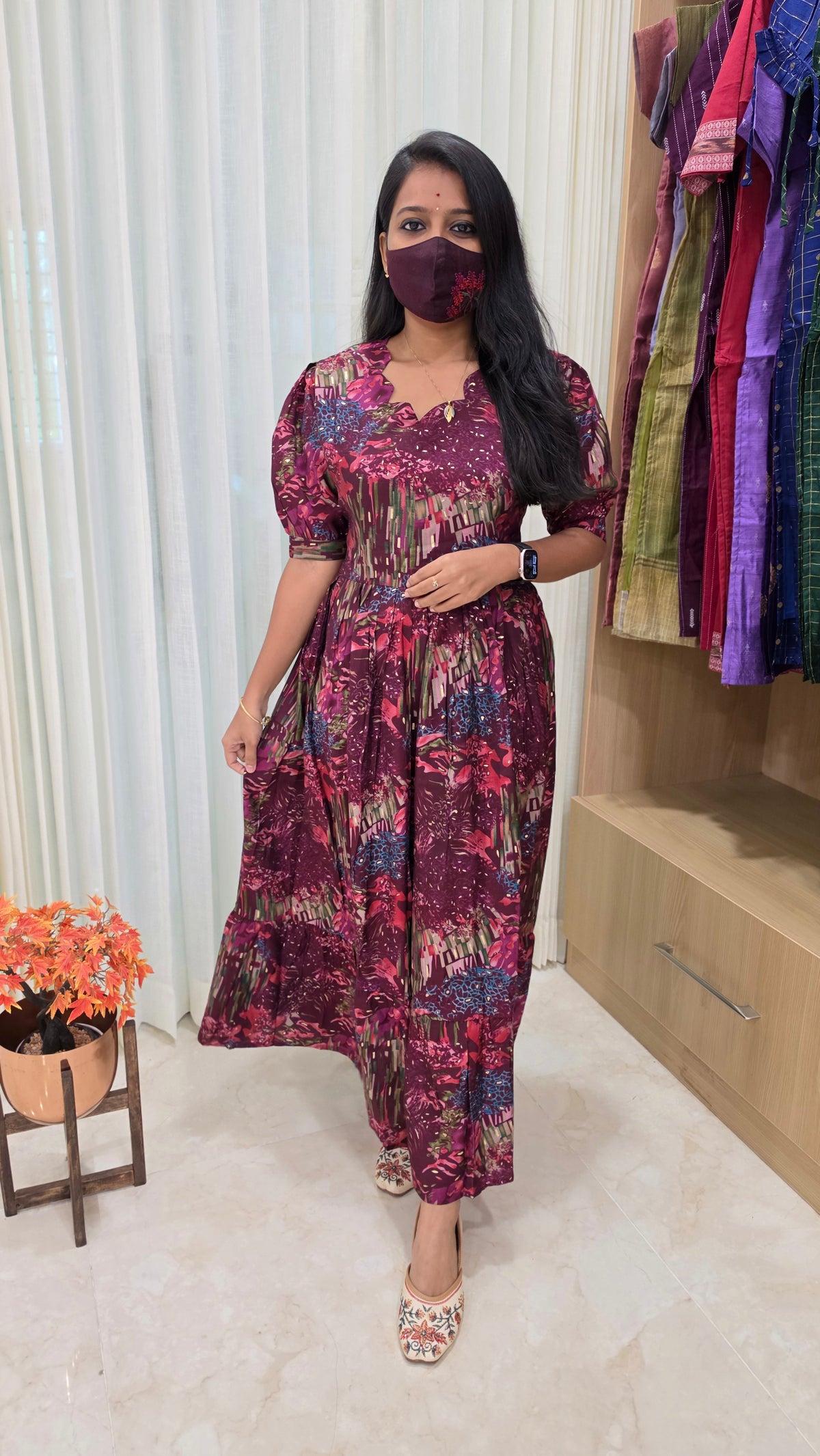 Western wear frock(13750)