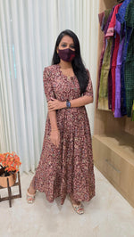 Western wear frock(13752)