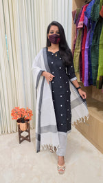 Handloom cotton Salwar Set(13758)