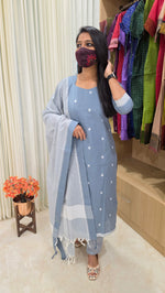 Handloom cotton Salwar Set(13759)