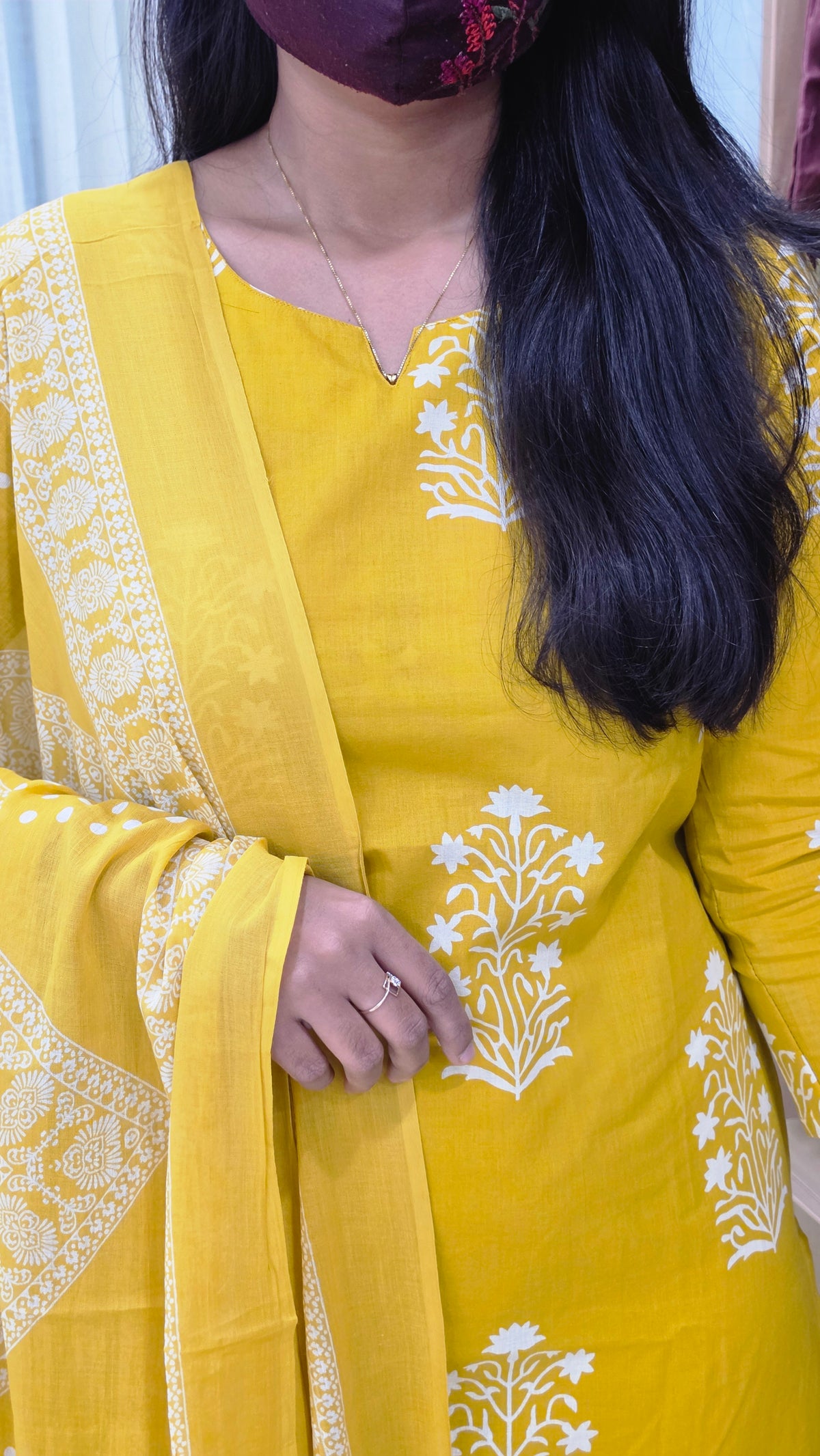 Cotton salwar set(13786)