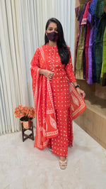 Flared Kurta Set(13788)