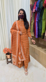 Flared Kurta Set(13789)