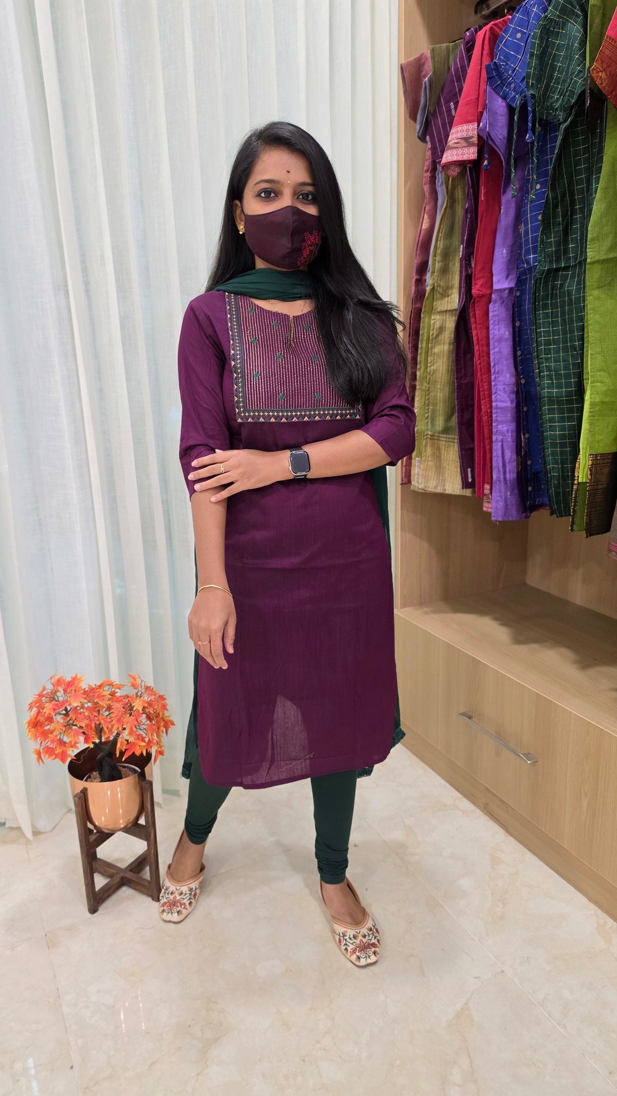Office Wear - Embroidery(13764)