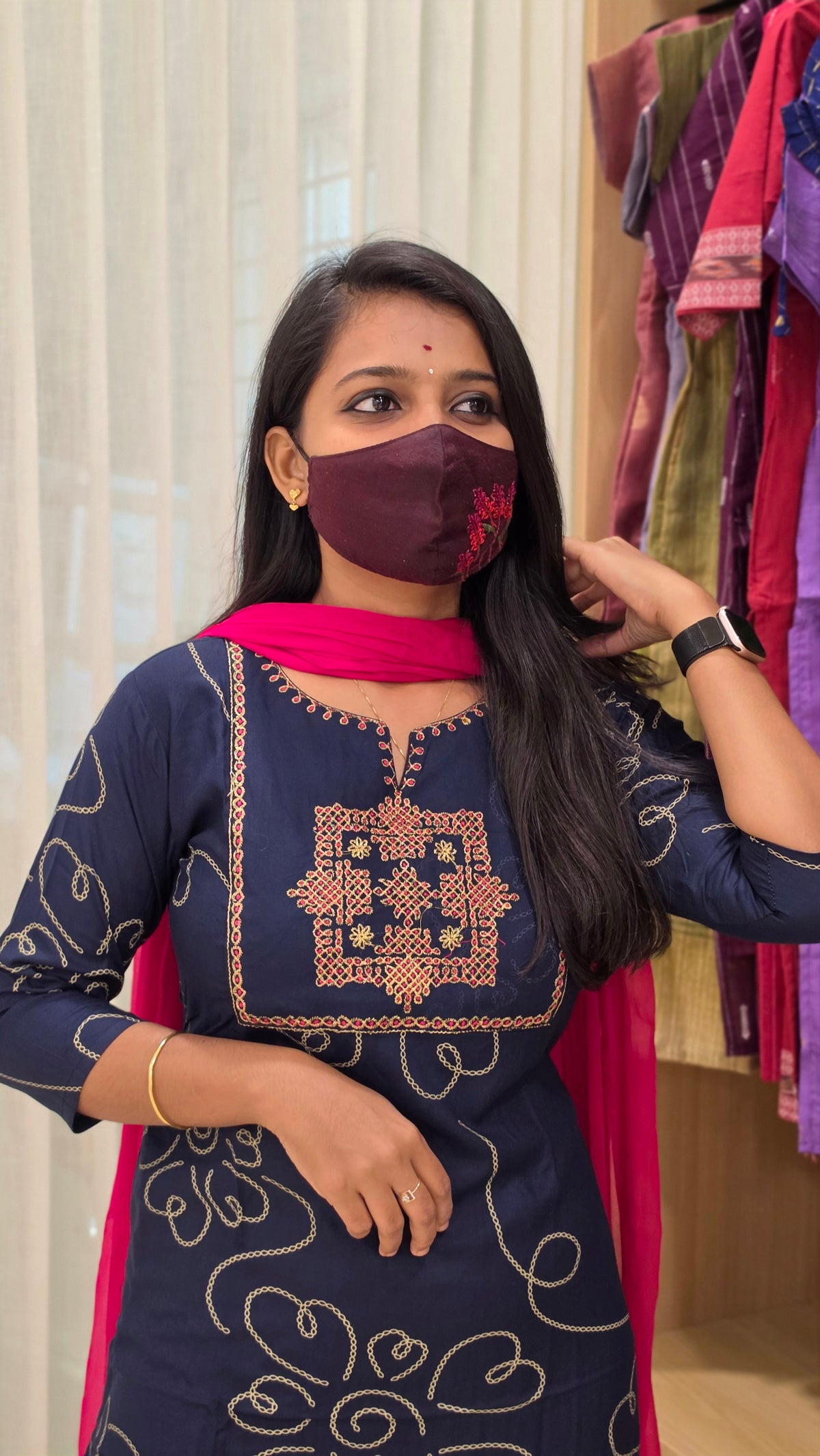 Office Wear - Embroidery(13763)