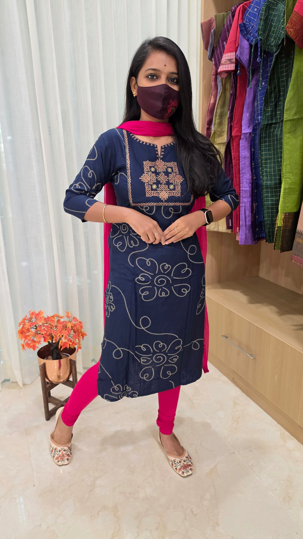 Office Wear - Embroidery(13763)