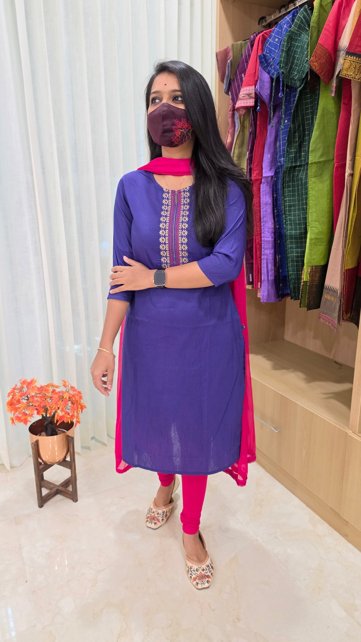 Office Wear - Embroidery(13765)
