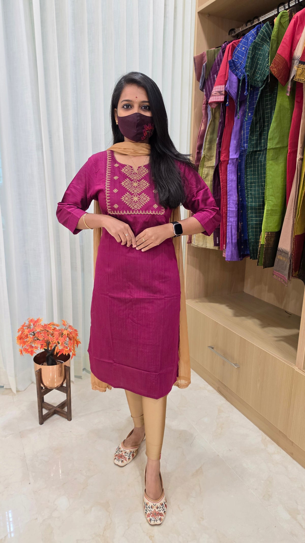 Office Wear - Embroidery(13762)