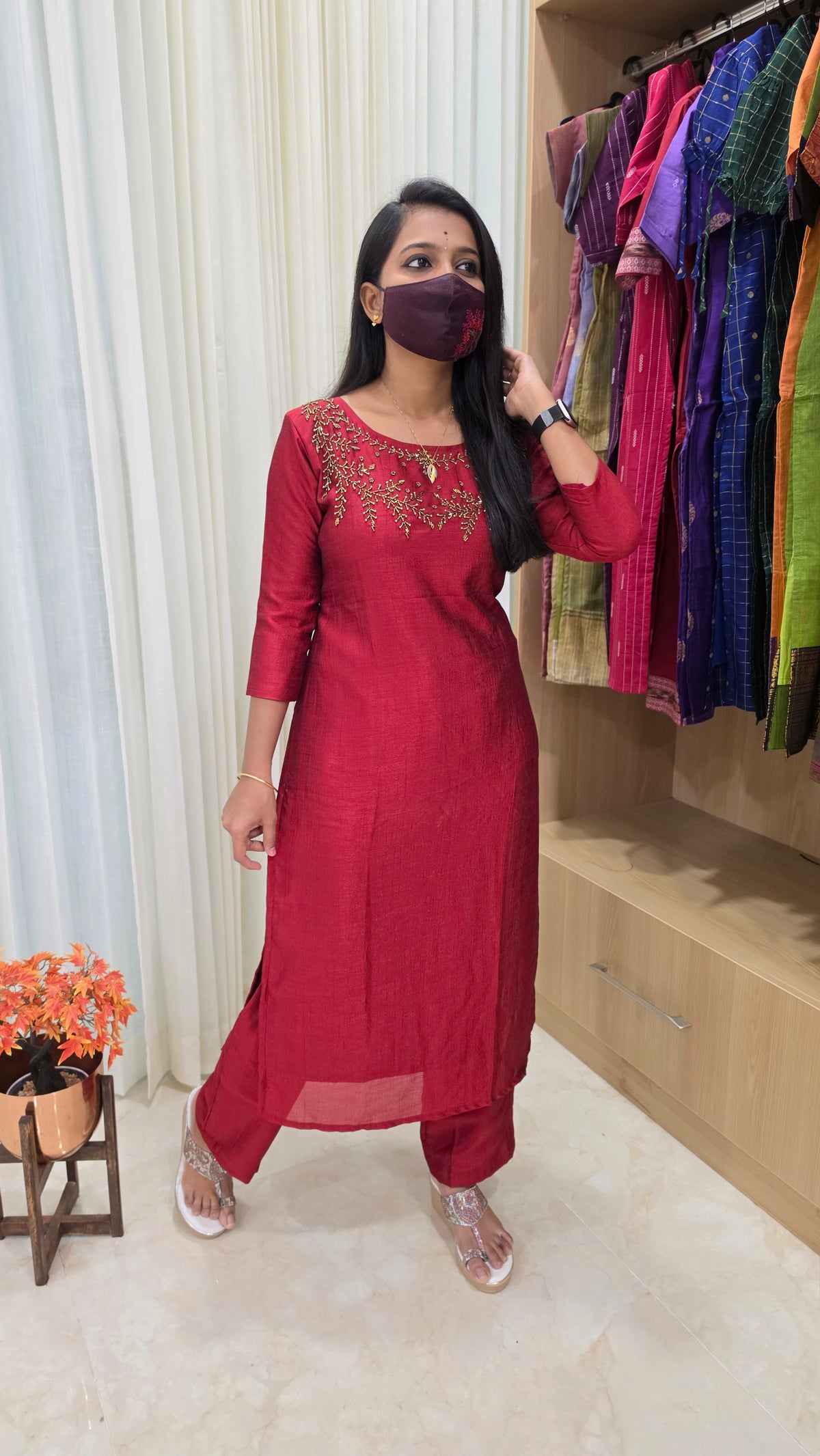 Ethnic Cord set(13852)