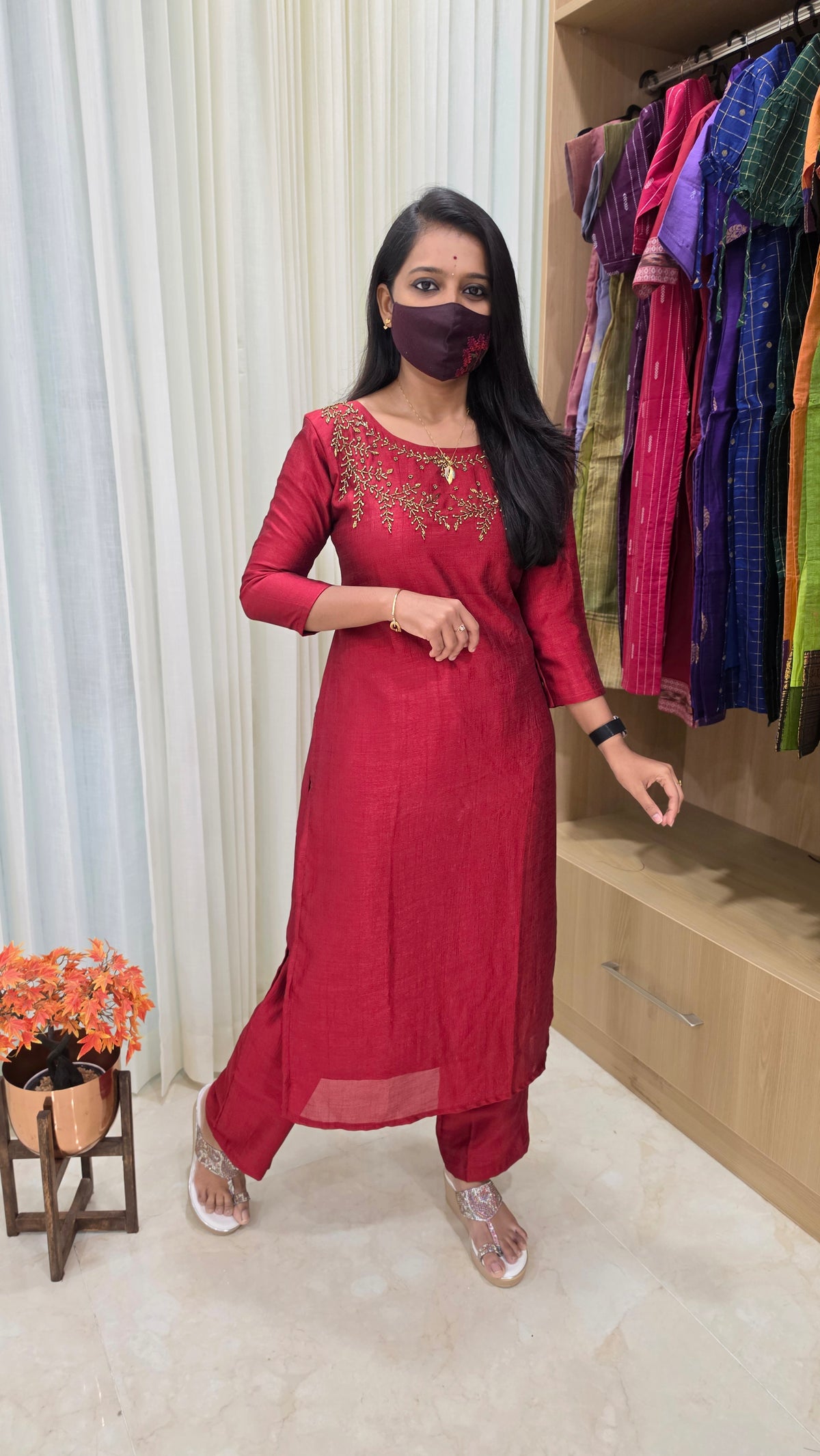 Ethnic Cord set(13852)