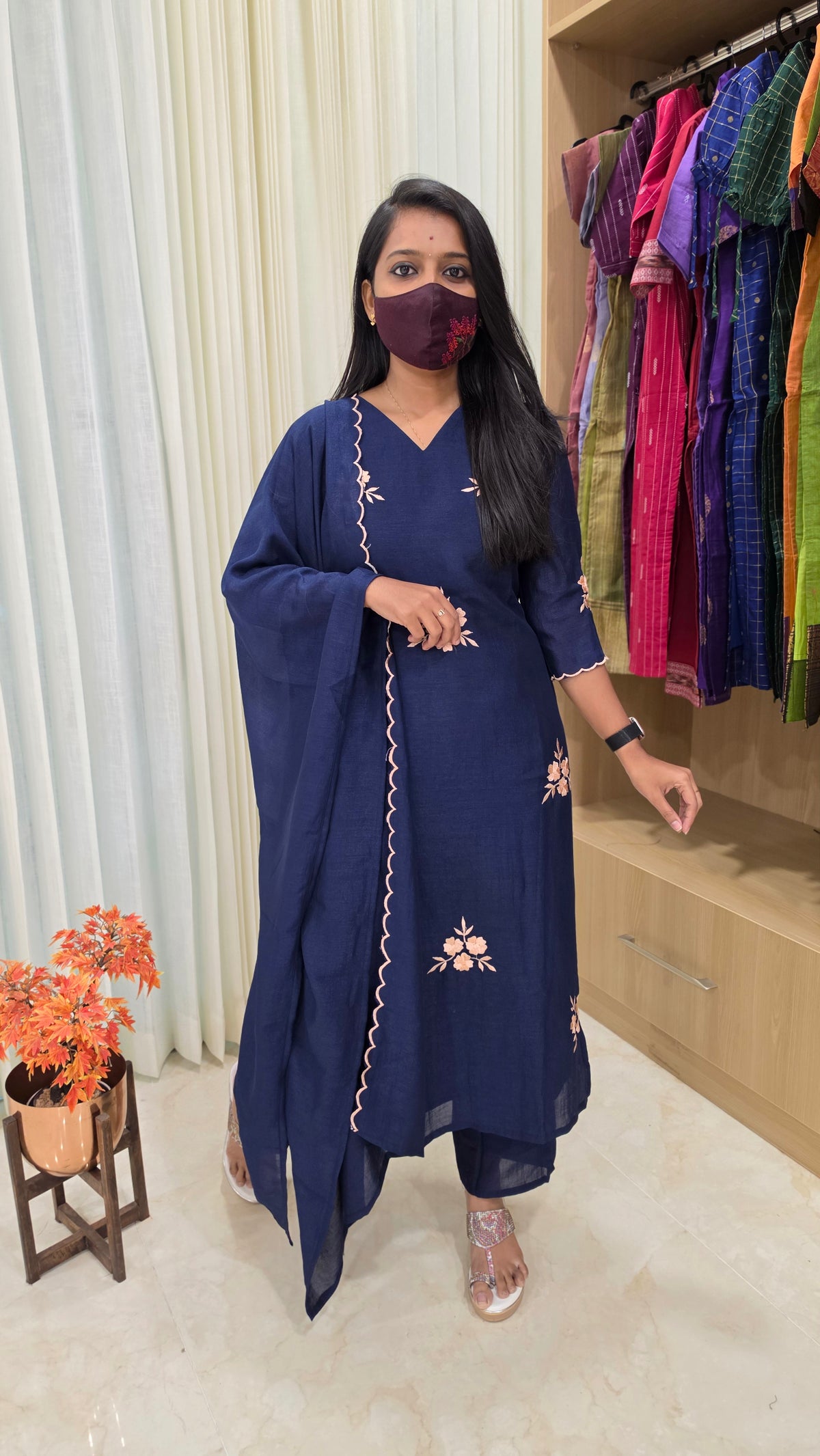 Ethinic Salwar set(13829)
