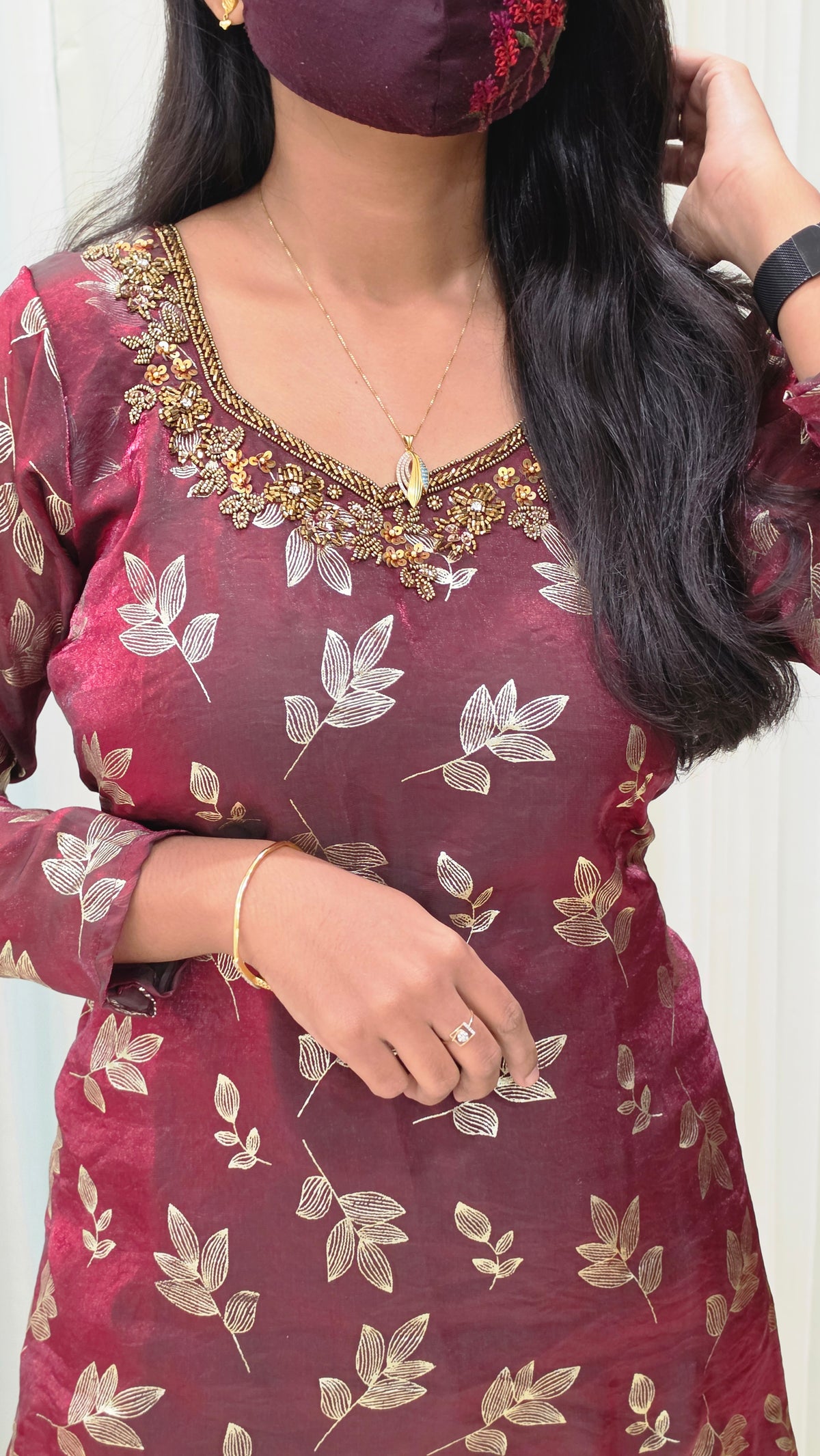 Golden Leaves Festive Wear(13900)