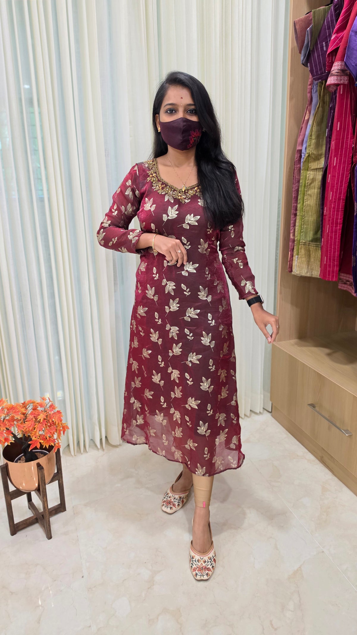 Golden Leaves Festive Wear(13900)