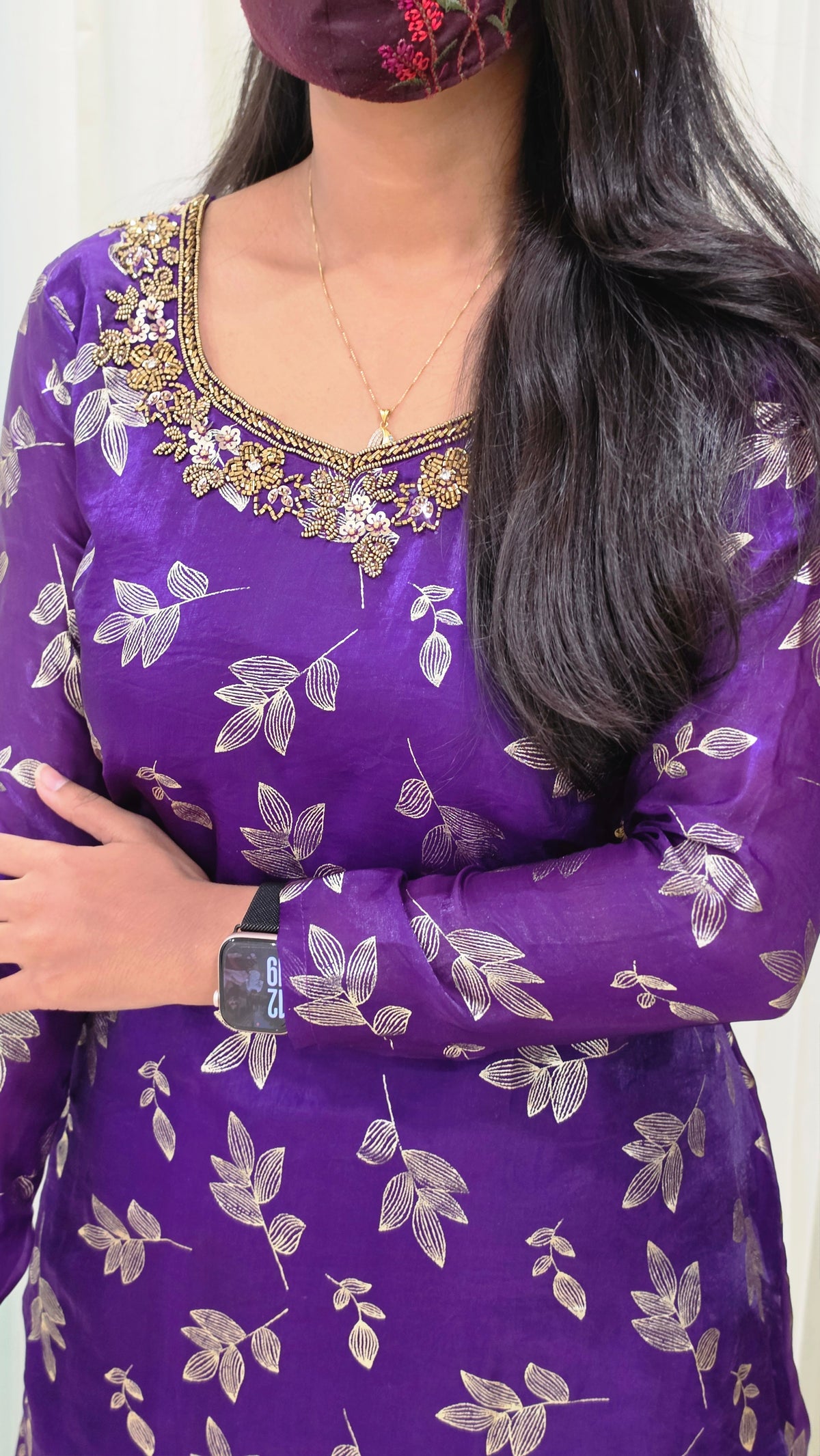 Golden Leaves Festive Wear(13901)
