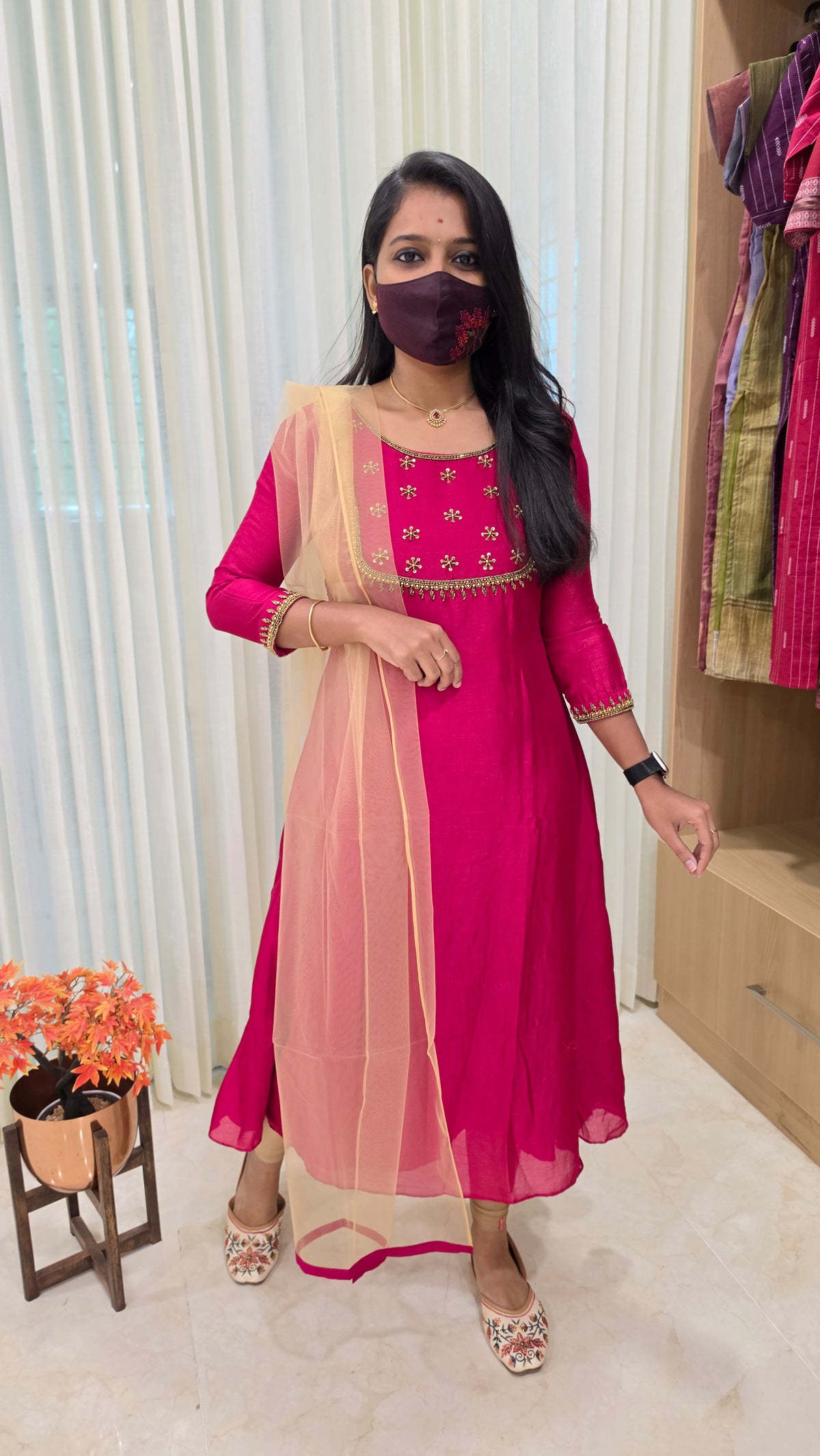 Festive set(Kurti+Dupatta)(13932)